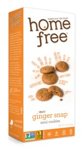 HomeFree GF Cookie BOX Ginger Snap 6 x 144g 