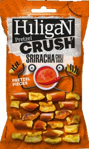 Huligan Pretzel Crush Sriracha Sauce 18 x 65g NK