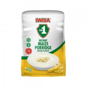 Iwisa Instant Porridge Banana 10 x 1kg