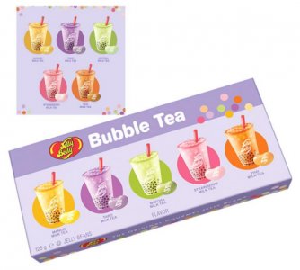 Jelly Belly 5 Flavour Bubble Tea Mix Gift Box 12 x 125g