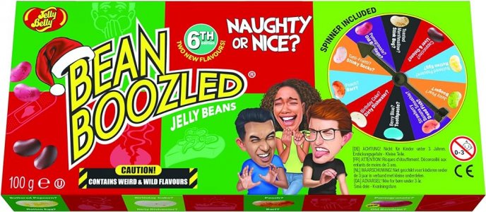 Jelly Belly Beanboozled 'Naughty or Nice' Spinner Box 12 x 100g