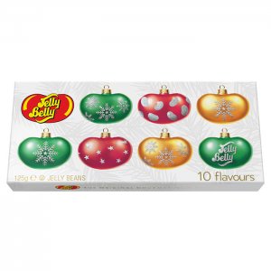 Jelly Belly Gift Box 10 Flavours XMAS 12 x 125g