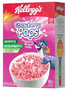 Kellogg's Strawberry Pops Original 16 x 350g