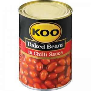 Koo Canned Baked Beans in Chilli Sauce 12 x 420g