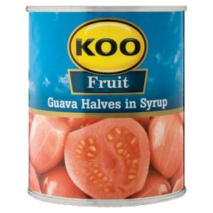 Koo Canned Fruit Guava Halves in Syrup LARGE 6 x 825g