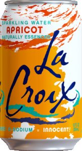 La Croix Sparkling Apricot 24 x 355ml (12oz)