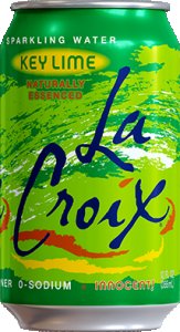 La Croix Sparkling Key Lime 24 x 355ml (12oz)
