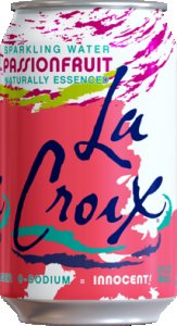 La Croix Sparkling Passionfruit 24 x 355ml (12oz)