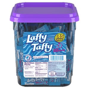Laffy Taffy TUB Wild Blue Raspberry 145 x 9.6g