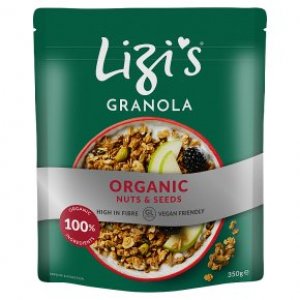 Lizis Organic Granola 10 x 350g