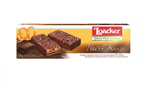 Loacker Patisseria Noir Orange 12 x 100g