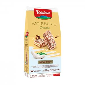 Loacker Patisserie Coconut Gable Box 15 x 99.6g