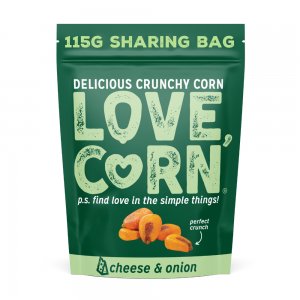 Love Corn LARGE Cheese & Onion 6 x 115g