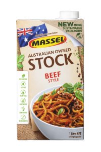 Massel Organic Liquid Stock Beef Style 6 x 1L