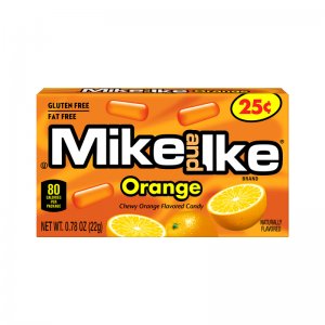 Mike & Ike SMALL Orange  24 x 22g (0.78oz)