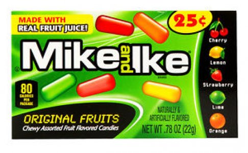 Mike & Ike SMALL Original 24 x 22g (0.78oz)