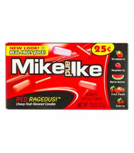 Mike & Ike SMALL Redrageous 24 x 22g