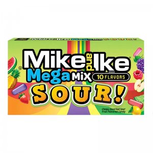 Mike & Ike Theater Box Mega Mix Sour 12 x 120g (5oz)