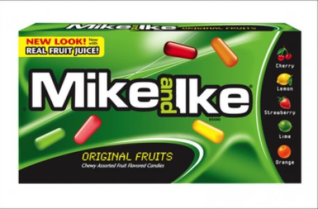 Mike & Ike Theater Box Original 12 x 120g (5oz)