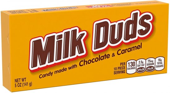 Milk Duds Chocolate Caramel Box 12 x 141g (5oz)