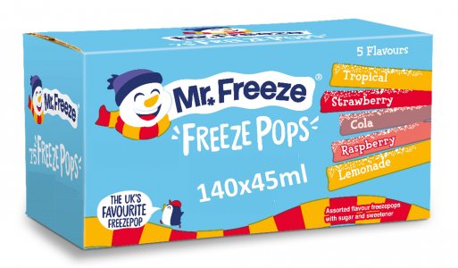 Mr Freeze SINGLES 140 x 45ml