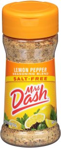 Mrs Dash Lemon Pepper Seasoning Blend 8 x 71g (2.5oz)