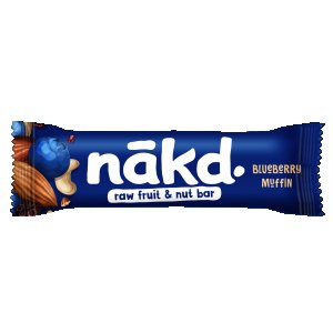 Nakd Bars Blueberry Muffin 18 x 35g