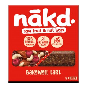 NAKD Bars MULTIPACK Bakewell Tart 12 x 4 x 35g 