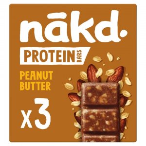 Nakd Bars Protein MULTIPACK Peanut Butter 12 x 3 x 45g