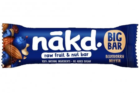 Nakd Big Bar Blueberry Muffin 16 x 45g