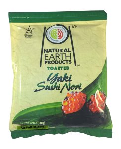 Natural Earth Products (Silver) Nori Full 10 x 50 Sheets
