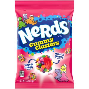 Nerds Gummy clusters Medium Peg Bag NK 12 x 142g (5oz)