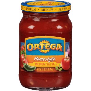 Ortega Medium Salsa 12 x 453g (16oz)