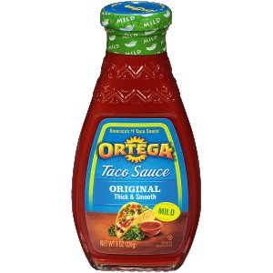 Ortega Mild Taco Sauce 12 x 226g (8oz)