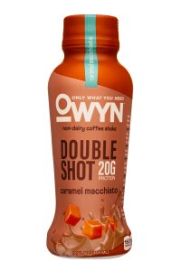 OWYN Double Shot Caramel Macchiato 12 x 355ml (12fl oz)