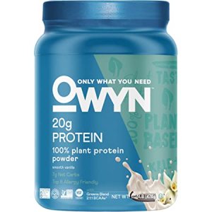 OWYN Smooth Vanilla Protein Powder Tub 6 x 476g (1.05lbs)