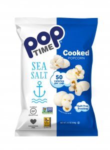 POPtime LARGE Sea Salt 6 x 128g (4.5oz)