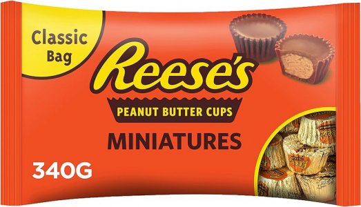 Reese's Peanut Butter Cup Miniatures 24 x 340g NK