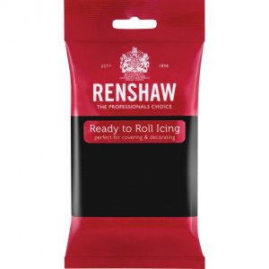 Renshaw Icing Jet Black 12 x 250g 