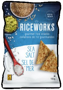 Riceworks Sea Salt 6 x 156g 