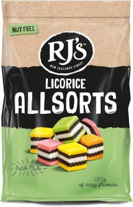 RJ'S Licorice All Sorts NK 12 x 280g