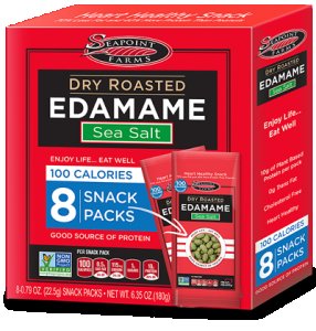Seapoint Edamame Salted MULTIPACK 12 x 8 x 22.5g