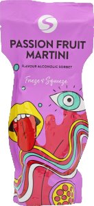 Shuda Alcoholic Pouches Passionfruit Martini NK 9 x 250ml