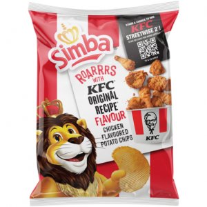 Simba LARGE Potato Chips KFC 24 x 120g