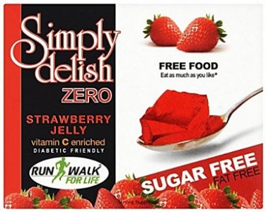 Simply Delish SF Jelly Strawberry 24 x 8g