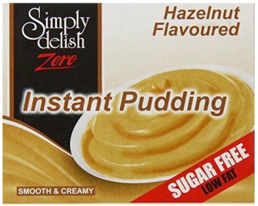 Simply Delish SF Pudding Hazelnut 4 x 6 x 40g