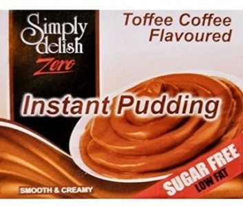 Simply Delish SF Pudding Toffee Coffee 4 x 6 x 40g