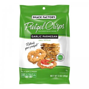 Snyders Pretzel Crisps Garlic Parmesan 8 x 85g (3oz)