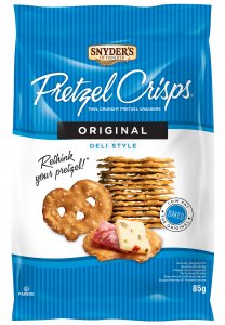 Snyders Pretzel Crisps Original 8 x 85g (3oz)