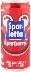 Sparletta Carbonated Drink Sparberry 24 x 300ml